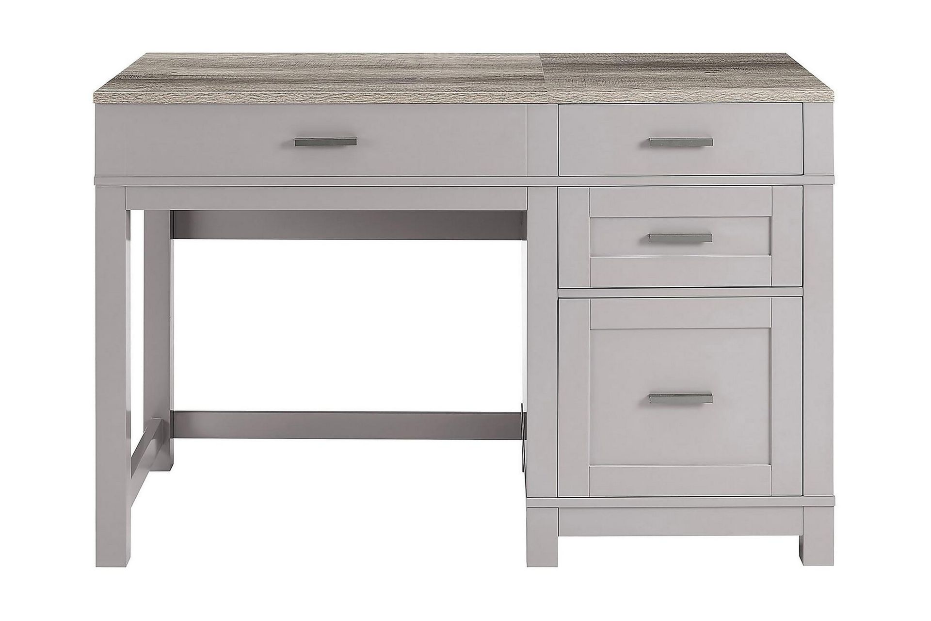 Carver Skrivebord 120 cm Grå -