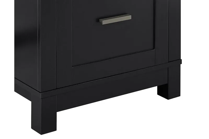 Carver Skrivebord 120 cm Svart - Dorel Home - Møbler - Bord - Kontorbord - Skrivebord - Hev og senkbart skrivebord