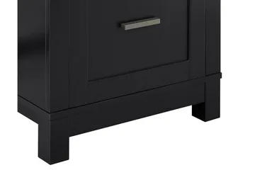 Carver Skrivebord 120 cm Svart - Dorel Home - Møbler - Bord - Kontorbord - Skrivebord - Hev og senkbart skrivebord