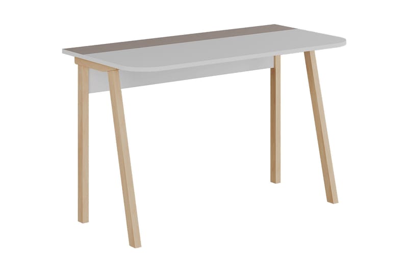Dasina Skrivebord 120x75x120 cm - Ljusbrun - Møbler - Bord - Kontorbord - Skrivebord