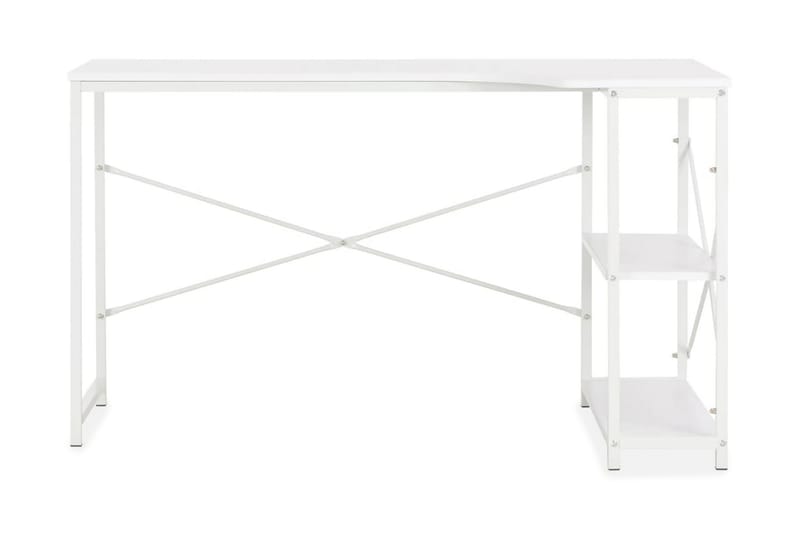 Databord hvit 120x72x70 cm - Møbler - Bord - Kontorbord - Skrivebord