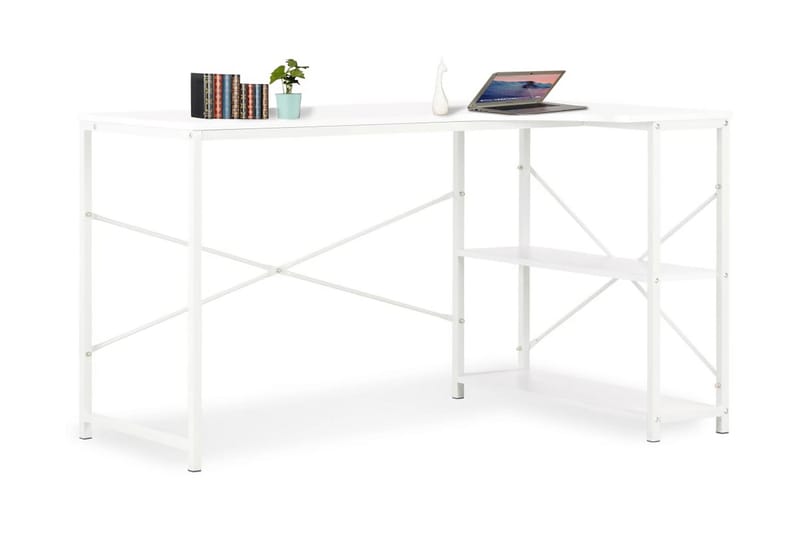 Databord hvit 120x72x70 cm - Møbler - Bord - Kontorbord - Skrivebord