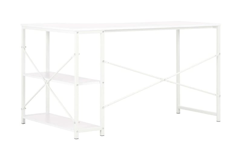 Databord hvit 120x72x70 cm - Møbler - Bord - Kontorbord - Skrivebord