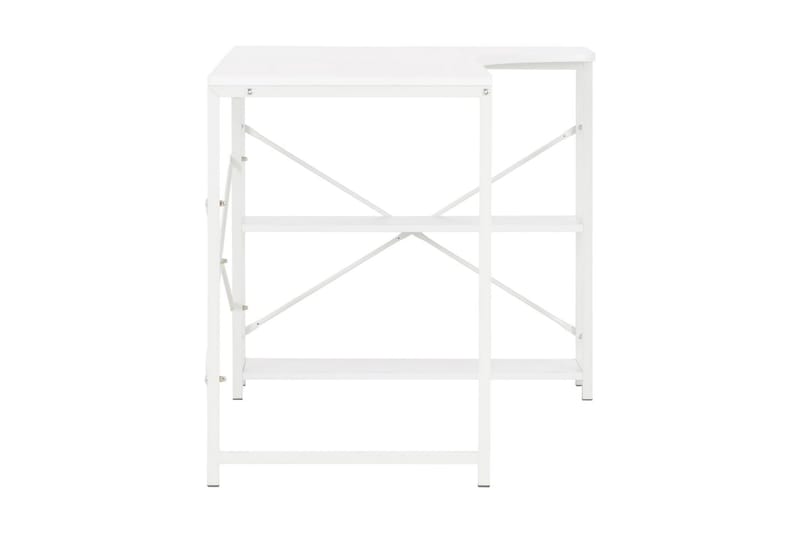 Databord hvit 120x72x70 cm - Møbler - Bord - Kontorbord - Skrivebord