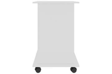 Databord hvit 80x50x75 cm sponplate - Møbler - Bord - Kontorbord - Skrivebord
