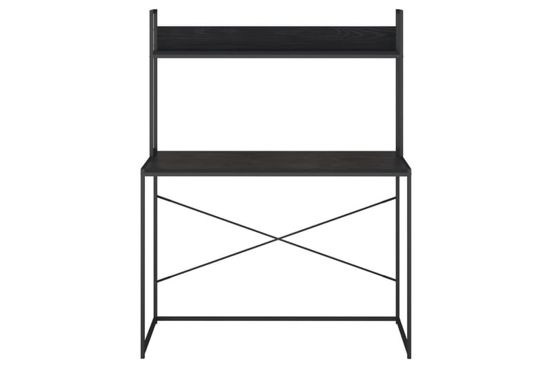 Databord svart 110x60x138 cm sponplate - Svart - Skrivebord