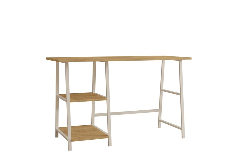 Dobra Skrivebord 120 cm - Hvit - Møbler - Bord - Kontorbord - Skrivebord