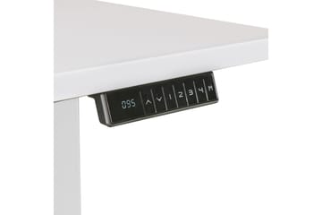 Dontavious Hev- og Senkbar Skrivebord 182 cm - Sølv - Møbler - Bord - Kontorbord - Skrivebord