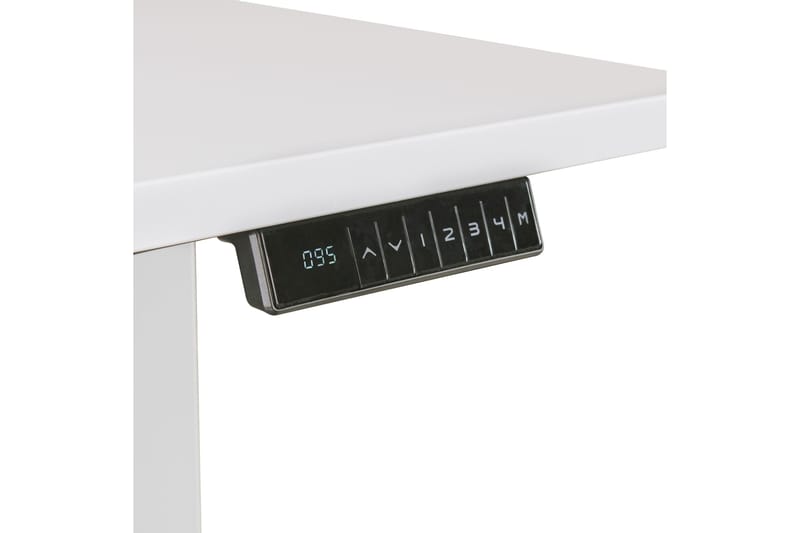 Dontavious Hev- og Senkbar Skrivebord 182 cm - Sølv - Møbler - Bord - Kontorbord - Skrivebord