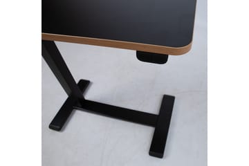 Ergo Skrivebord Justerbar Svart - Møbler - Bord - Kontorbord - Skrivebord