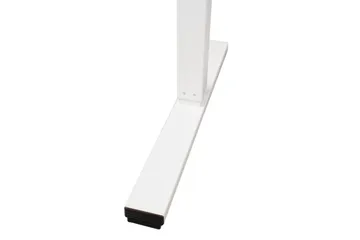 Ergo Skrivebord med 1 motor 120x60 cm Hvit/Eik - Møbler - Bord - Kontorbord - Skrivebord - Hev og senkbart skrivebord