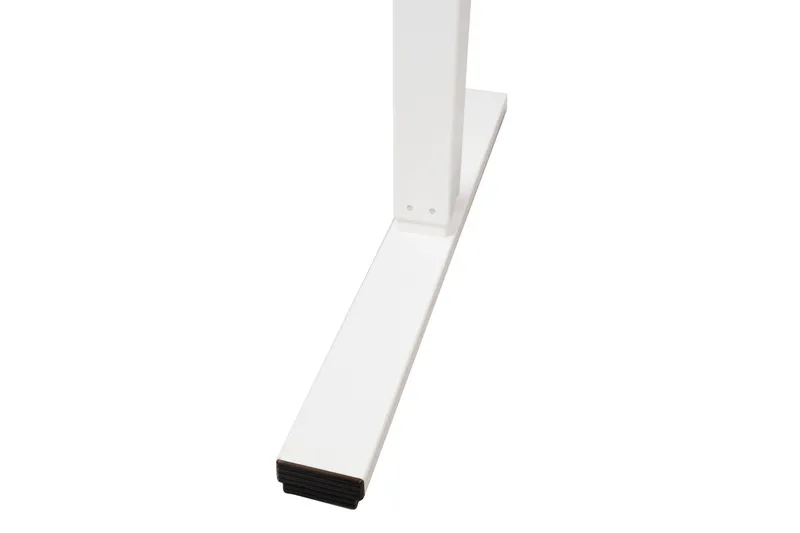 Ergo Skrivebord med 1 motor 120x60 cm Hvit/Eik - Møbler - Bord - Kontorbord - Skrivebord - Hev og senkbart skrivebord