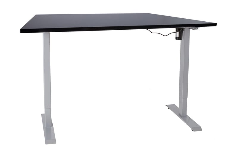 Ergosum 1 Skrivebord 140 cm Hev- og Senkbart Elektrisk - Svart - Hev og senkbart skrivebord - Skrivebord