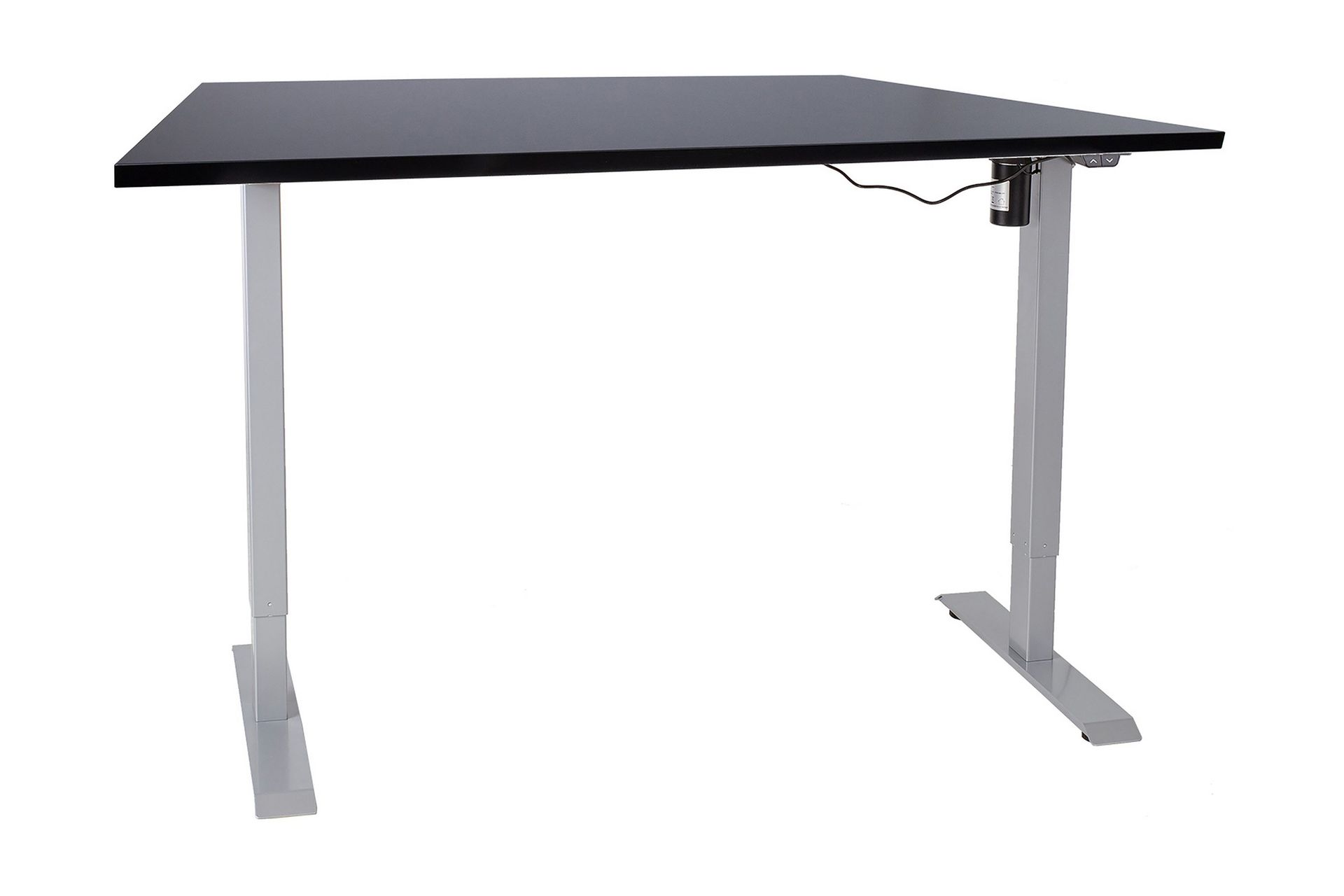 Ergosum 1 Skrivebord 140 cm Hev- og Senkbart Elektrisk - Svart