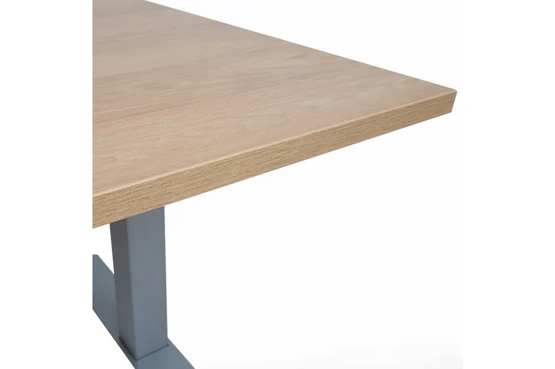 Ergosum 1 Skrivebord 140 cm Hev- og Senkbart - Tre/Natur - Møbler - Bord - Kontorbord - Skrivebord - Hev og senkbart skrivebord