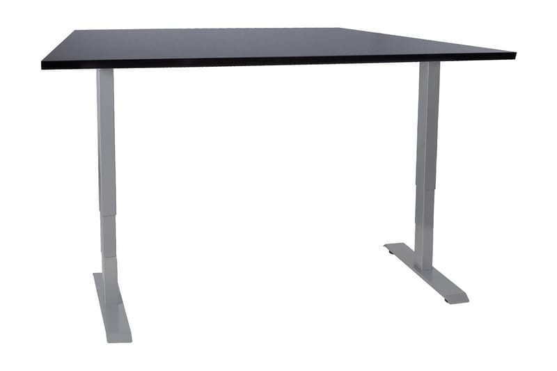 Ergosum 2 Skrivebord 140 cm Hev- og Senkbart - Svart - Hev og senkbart skrivebord - Skrivebord