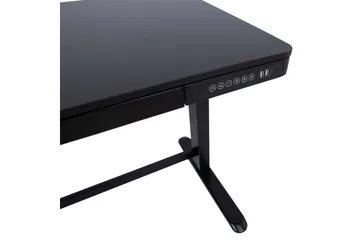 Ergosum Skrivebord 120 cm Hev- og Senkbart - Svart - Møbler - Bord - Kontorbord - Skrivebord - Hev og senkbart skrivebord