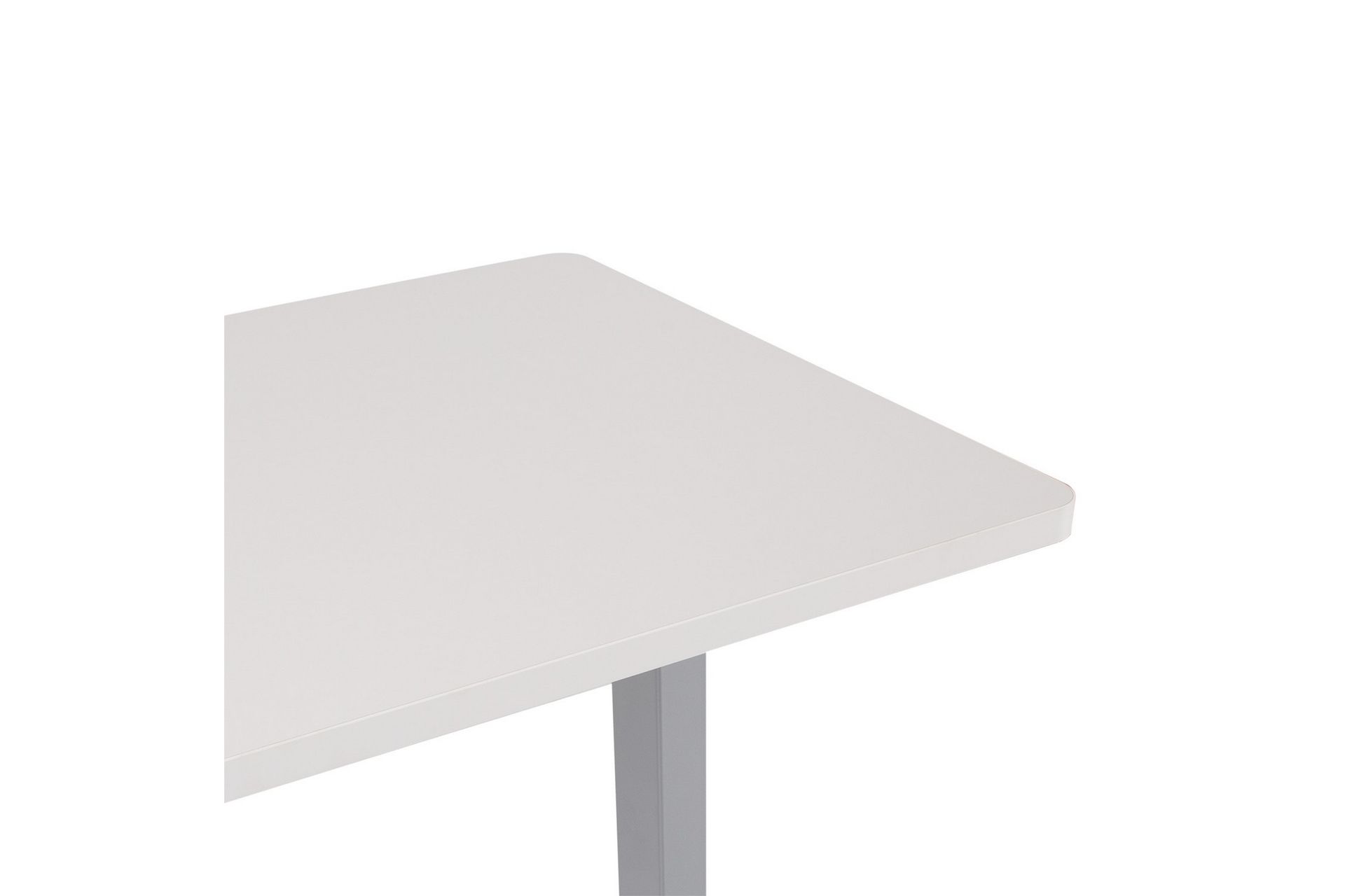 Ergosum Skrivebord 140 cm Hev- og Senkbart - Grå/Hvit - Møbler - Bord - Kontorbord - Skrivebord - Hev og senkbart skrivebord