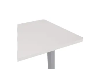 Ergosum Skrivebord 140 cm Hev- og Senkbart - Grå/Hvit - Møbler - Bord - Kontorbord - Skrivebord - Hev og senkbart skrivebord