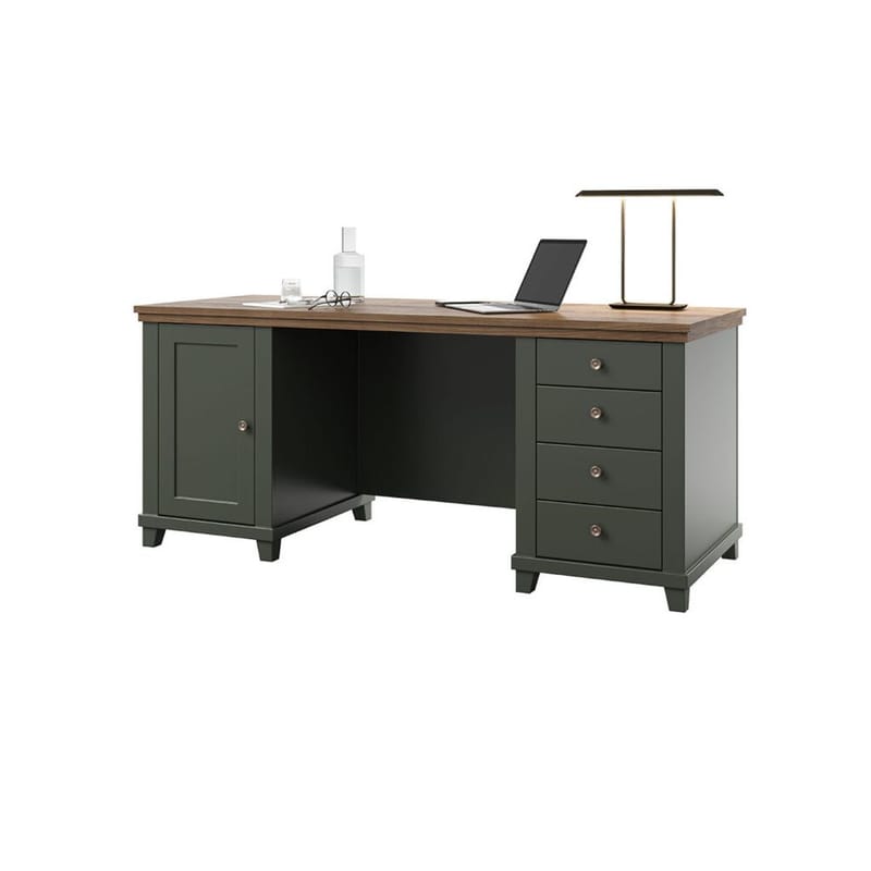 Skrivebord Evora 1 dør med 4 skuffer - Møbler - Bord - Kontorbord - Skrivebord