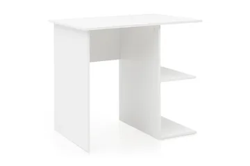 Farleys Skrivebord 82 cm med Oppbevaringshyller - Hvit - Møbler - Bord - Kontorbord - Skrivebord