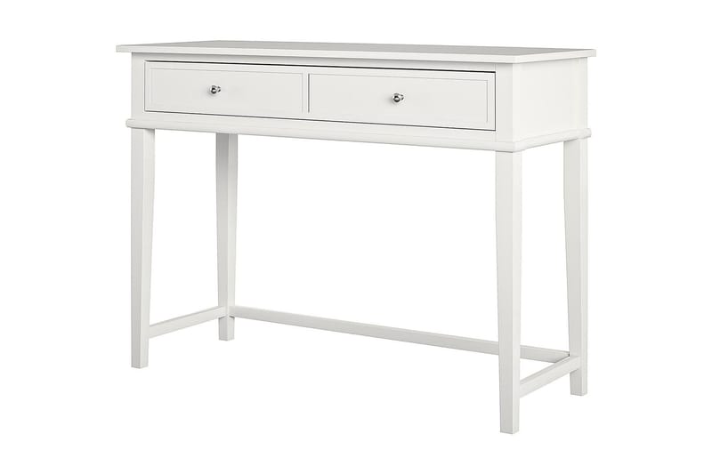 Franklin Skrivebord 90 cm med Oppbevaringsskuff Hvit - Dorel Home - Møbler - Bord - Kontorbord - Skrivebord