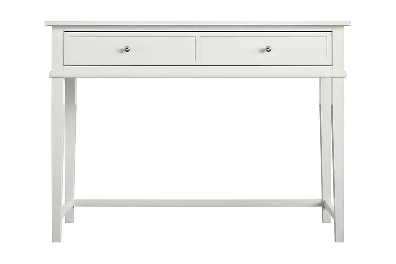 Franklin Skrivebord 90 cm med Oppbevaringsskuff Hvit - Dorel Home - Møbler - Bord - Kontorbord - Skrivebord
