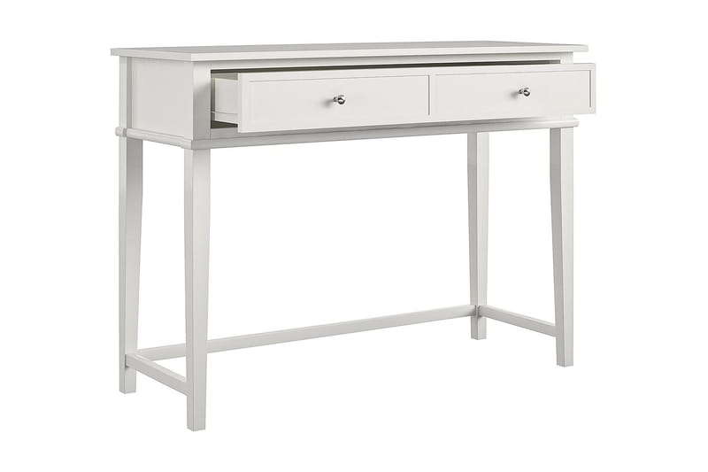 Franklin Skrivebord 90 cm med Oppbevaringsskuff Hvit - Dorel Home - Møbler - Bord - Kontorbord - Skrivebord