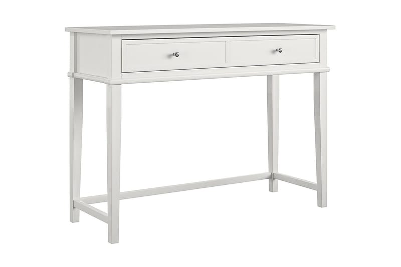Franklin Skrivebord 90 cm med Oppbevaringsskuff Hvit - Dorel Home - Møbler - Bord - Kontorbord - Skrivebord