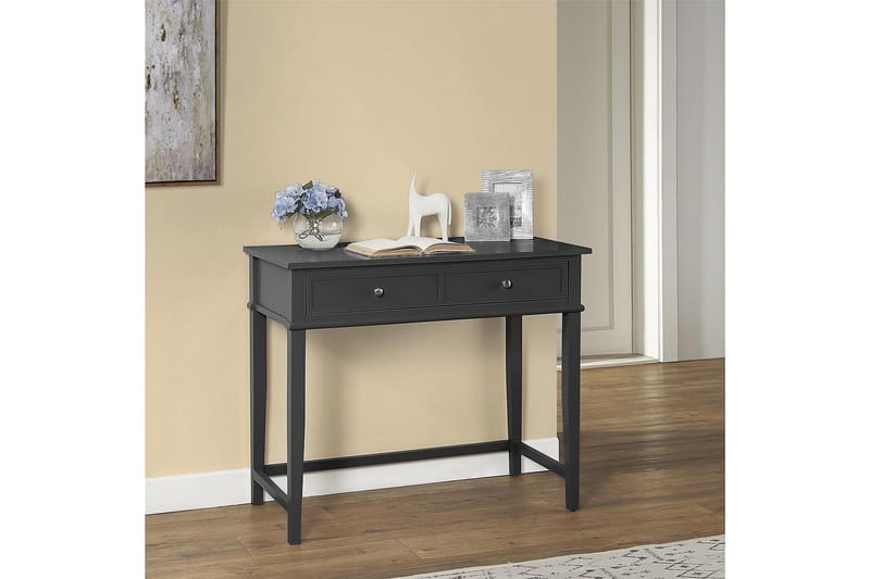 Franklin Skrivebord 90 cm med Oppbevaringsskuff Svart - Dorel Home - Møbler - Bord - Kontorbord - Skrivebord