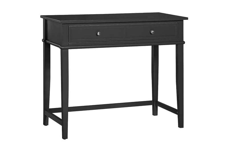 Franklin Skrivebord 90 cm med Oppbevaringsskuff Svart - Dorel Home - Møbler - Bord - Kontorbord - Skrivebord