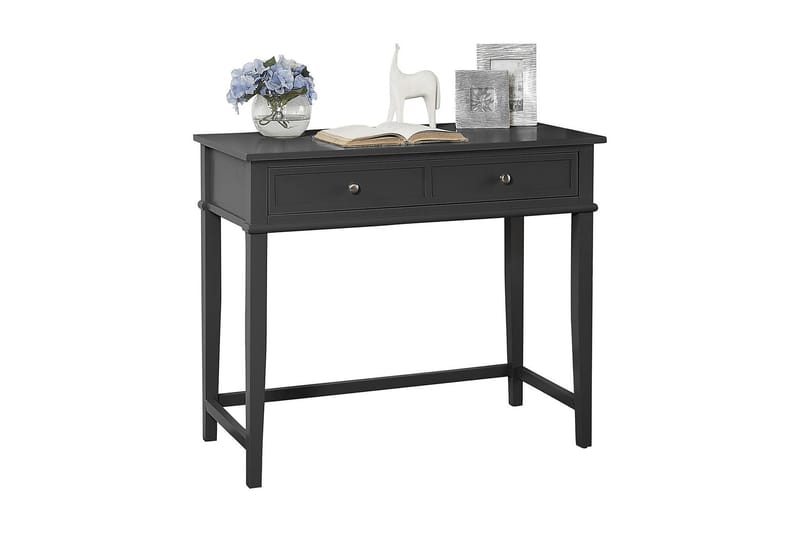 Franklin Skrivebord 90 cm med Oppbevaringsskuff Svart - Dorel Home - Møbler - Bord - Kontorbord - Skrivebord