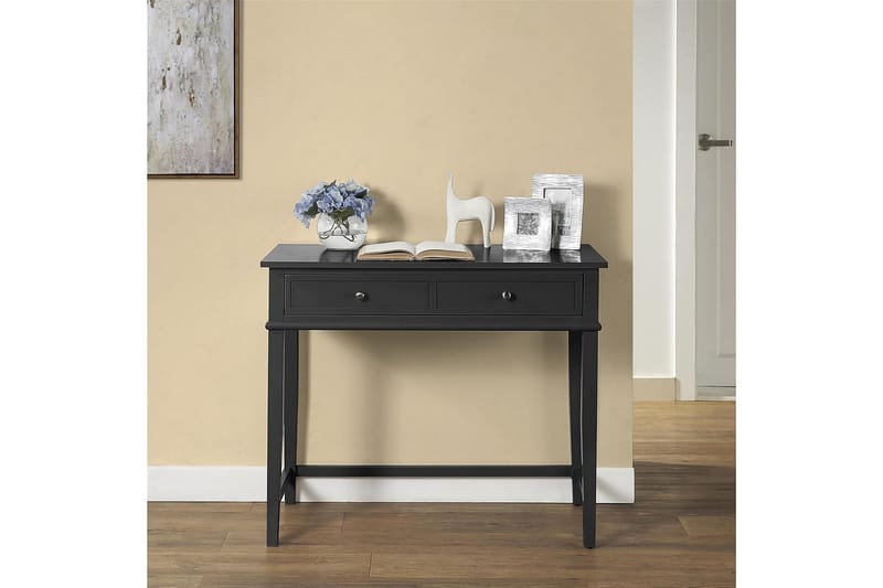 Franklin Skrivebord 90 cm med Oppbevaringsskuff Svart - Dorel Home - Møbler - Bord - Kontorbord - Skrivebord