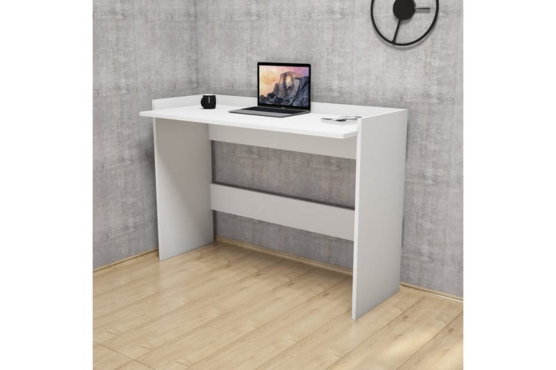 Gersby Skrivebord 120 cm - Hvit - Møbler - Bord - Kontorbord - Skrivebord