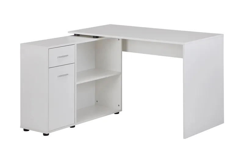 Gulshan skrivebord 120 cm, Hvit