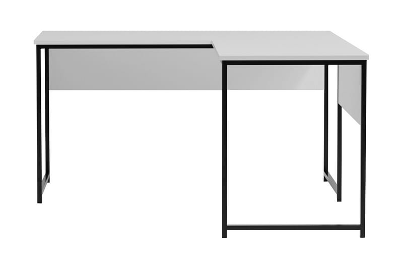 Sarisu Hjørneskrivebord 160 cm - Hvit/Svart - Hjørneskrivebord