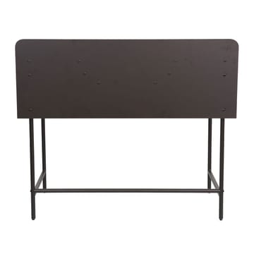 Skrivebord HOME4YOU Harper 100x49,5x85 cm ask/svart - ask/svart - Møbler - Bord - Kontorbord - Skrivebord