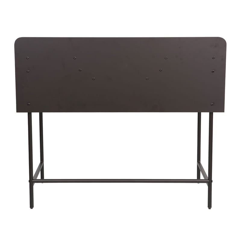 Skrivebord HOME4YOU Harper 100x49,5x85 cm ask/svart - ask/svart - Møbler - Bord - Kontorbord - Skrivebord