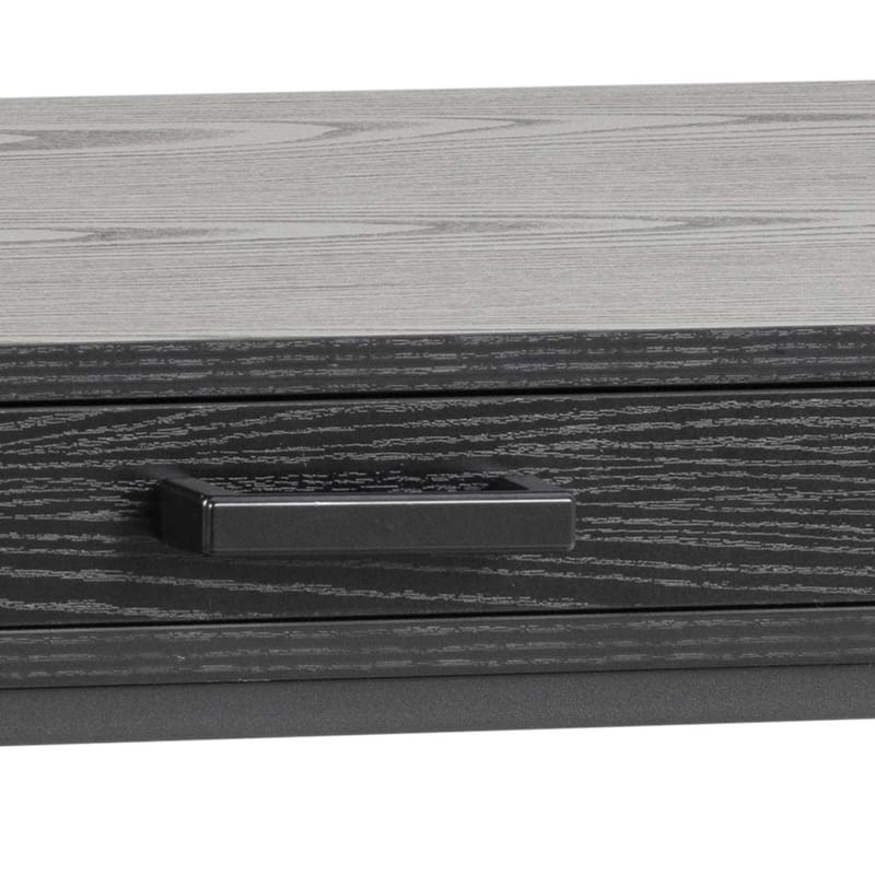 Skrivebord HOME4YOU Seaford 110x45x75 cm svart - Svart - Møbler - Bord - Kontorbord - Skrivebord