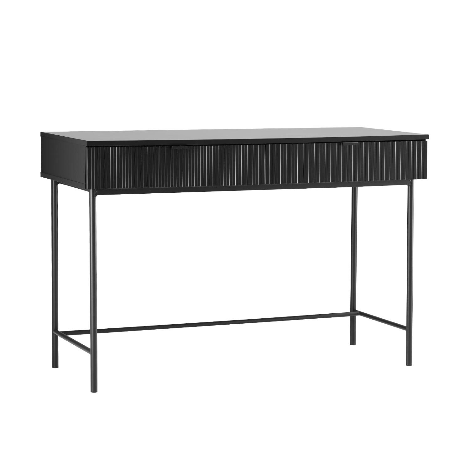 Skrivebord HOME4YOU Sequence 120x50x79 cm Svart - Svart