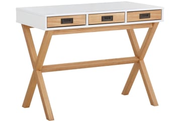 Homestead Skrivebord 100 cm - Hvit - Møbler - Bord - Kontorbord - Skrivebord