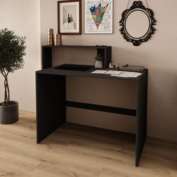 Skrivebord Homitis Amber (121,8 x 96 x 55 cm) Antrasitt - Antrasitt - Møbler - Bord - Kontorbord - Skrivebord