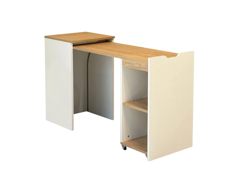 Skrivebord Homitis Modulo (97 x 75 x 47 cm) Eik krem, undefined