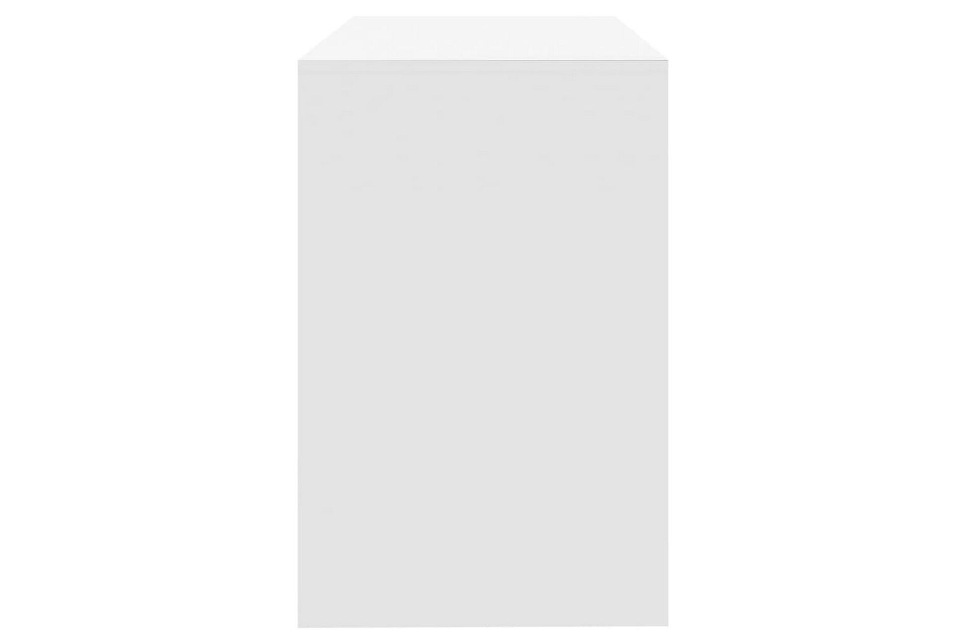 Skrivebord hvit 101x50x76,5 cm sponplate - Hvit - Møbler - Bord - Kontorbord - Skrivebord