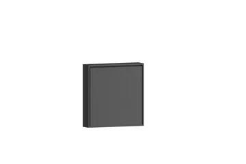 Irbene Veggskrivebord 59 cm med Oppbevaring Hylle - Antrasitt - Møbler - Bord - Kontorbord - Skrivebord
