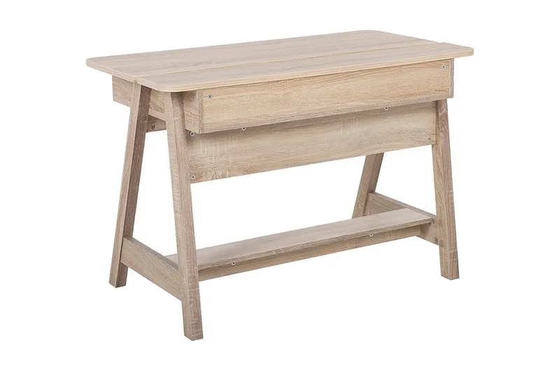 Jackson Skrivebord 110 cm med Oppbevaringshylle - Hvit - Møbler - Bord - Kontorbord - Skrivebord