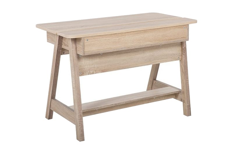 Jackson Skrivebord 110 cm med Oppbevaringshylle - Hvit - Møbler - Bord - Kontorbord - Skrivebord