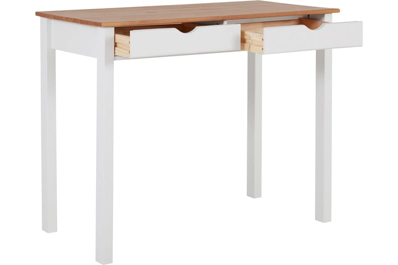 Juntol Skrivebord 100 cm - Hvit - Møbler - Bord - Kontorbord - Skrivebord