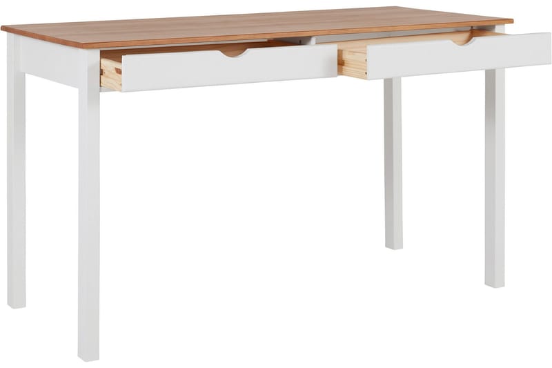 Juntol Skrivebord 140 cm - Hvit - Møbler - Bord - Kontorbord - Skrivebord