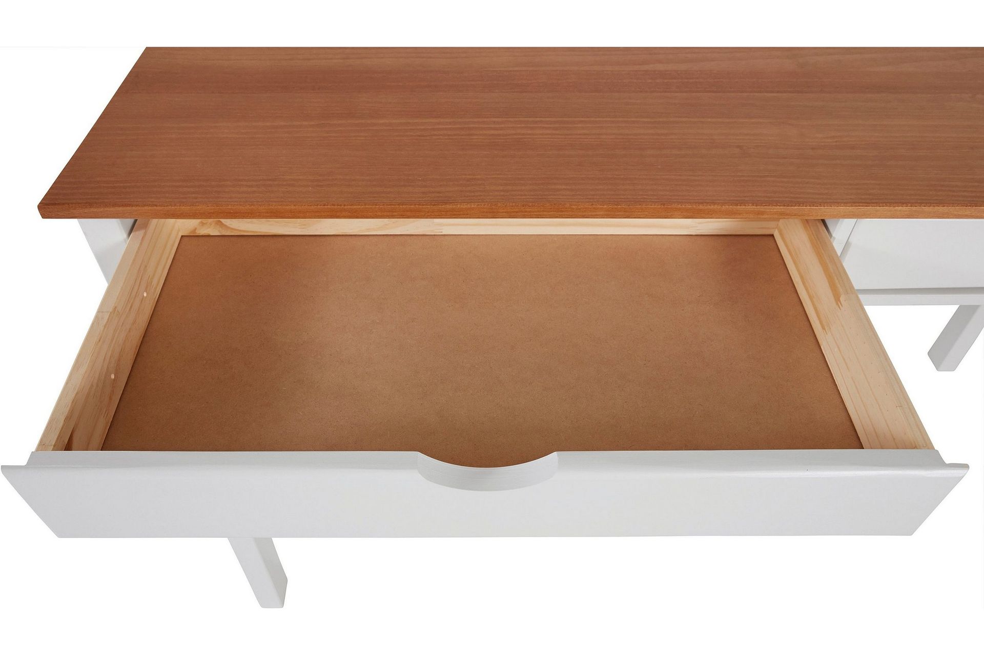 Juntol Skrivebord 140 cm - Hvit - Møbler - Bord - Kontorbord - Skrivebord